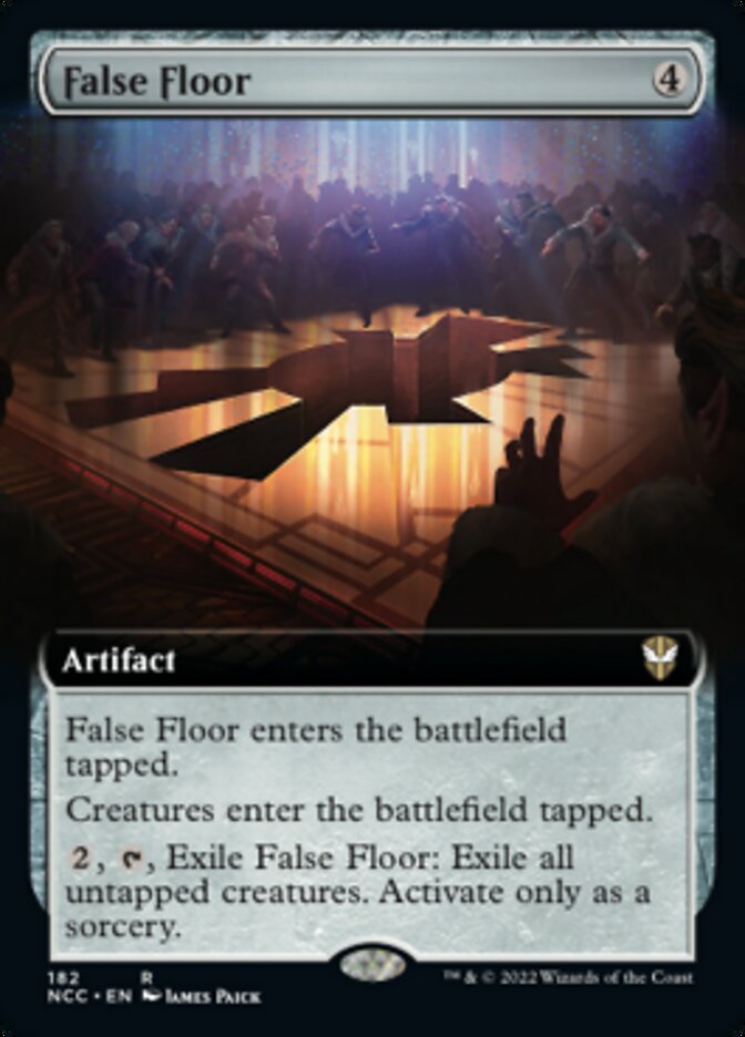 False Floor (Extended Art) [Streets of New Capenna Commander] | Black Swamp Games