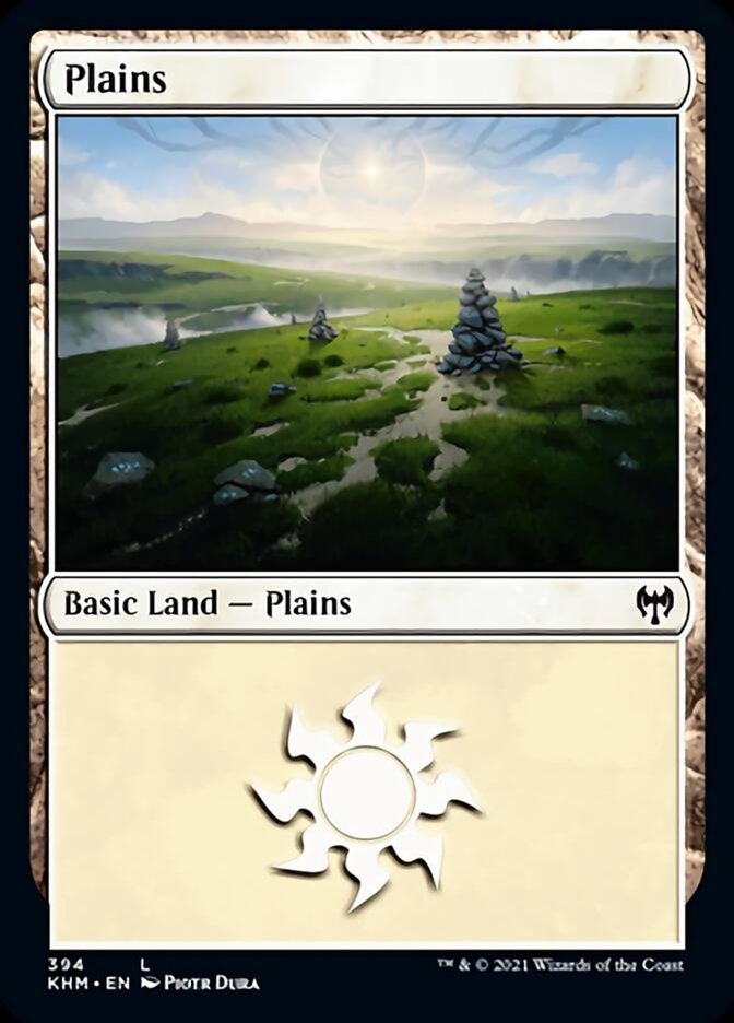 Plains (394) [Kaldheim] | Black Swamp Games