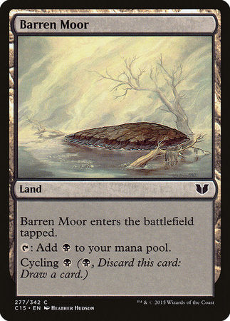 Barren Moor [Commander 2015] | Black Swamp Games