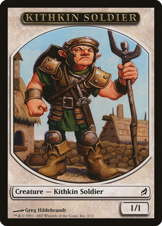 Kithkin Soldier Token [Lorwyn Tokens] | Black Swamp Games