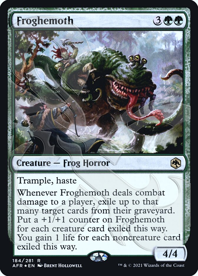 Froghemoth (Ampersand Promo) [Dungeons & Dragons: Adventures in the Forgotten Realms Promos] | Black Swamp Games