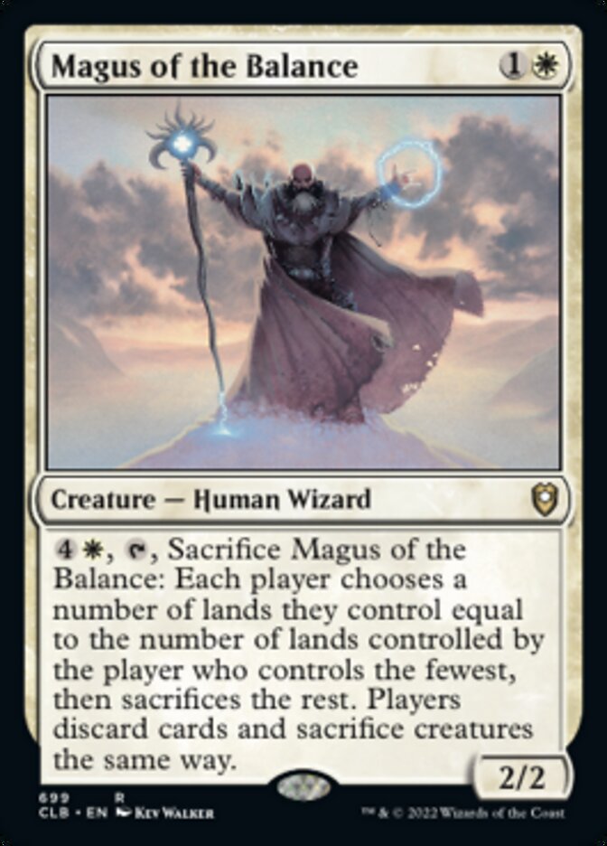 Magus of the Balance [Commander Legends: Battle for Baldur's Gate] | Black Swamp Games