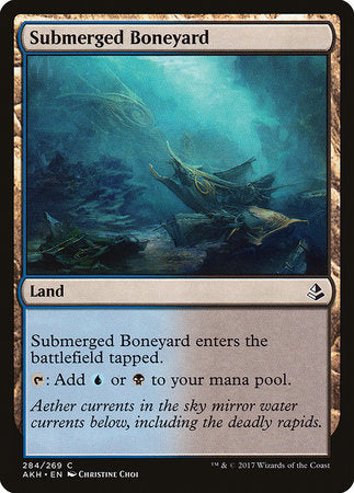 Submerged Boneyard [Amonkhet] | Black Swamp Games