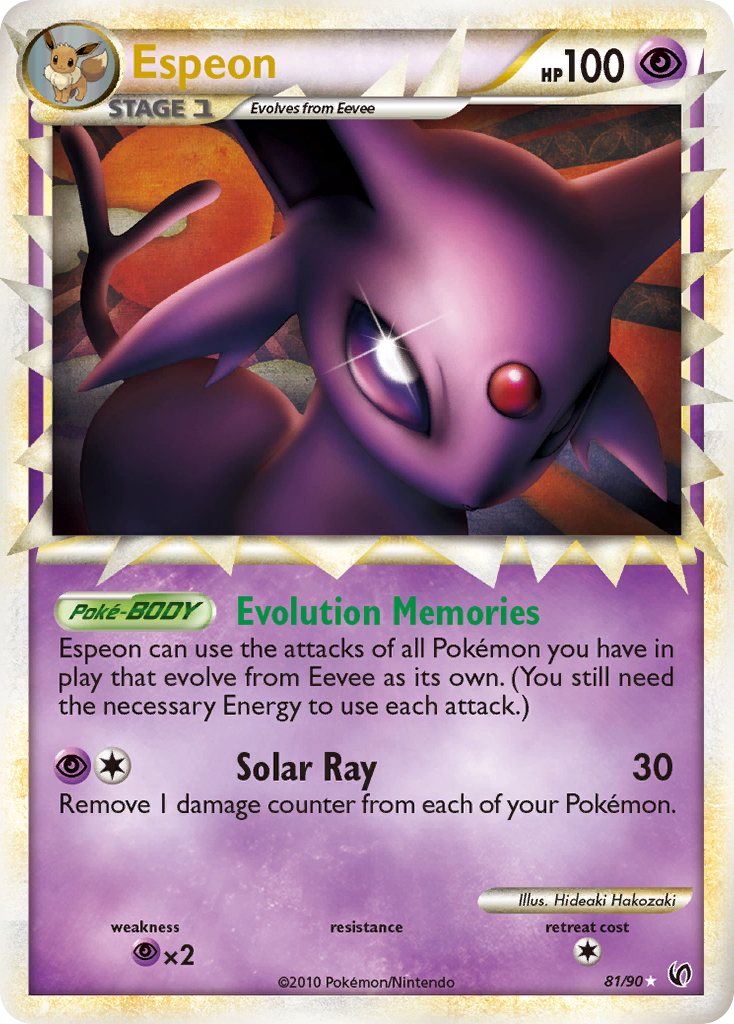 Espeon (81/90) [HeartGold & SoulSilver: Undaunted] | Black Swamp Games