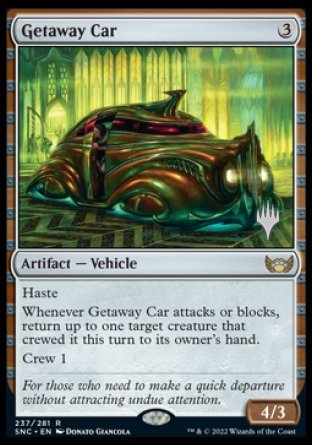 Getaway Car (Promo Pack) [Streets of New Capenna Promos] | Black Swamp Games