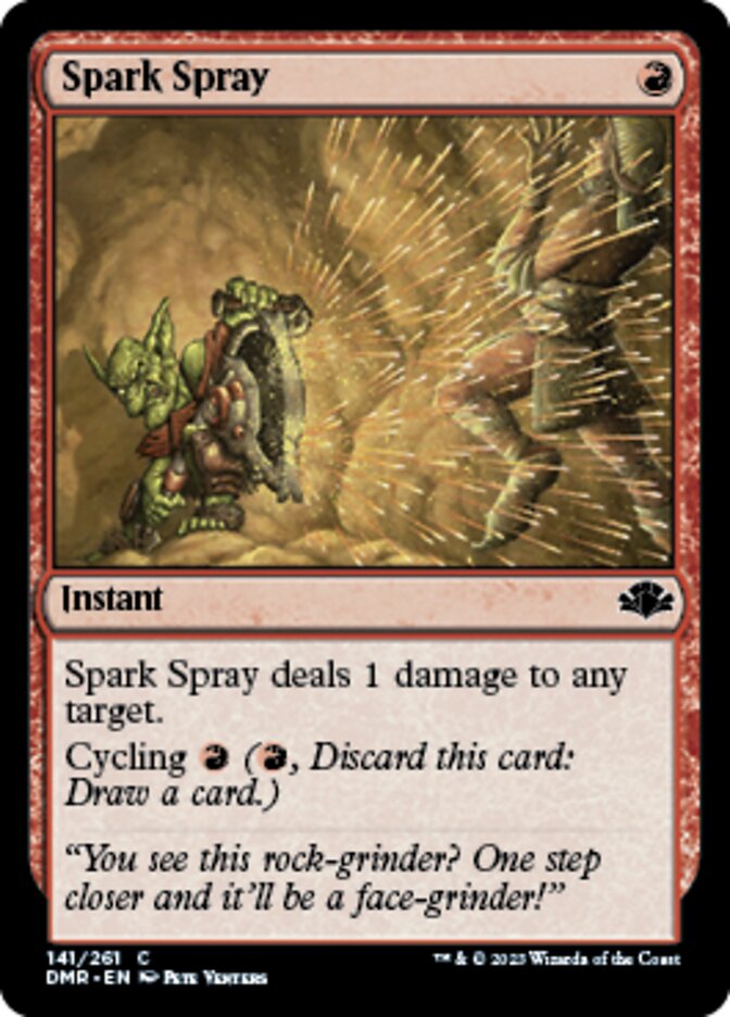 Spark Spray [Dominaria Remastered] | Black Swamp Games