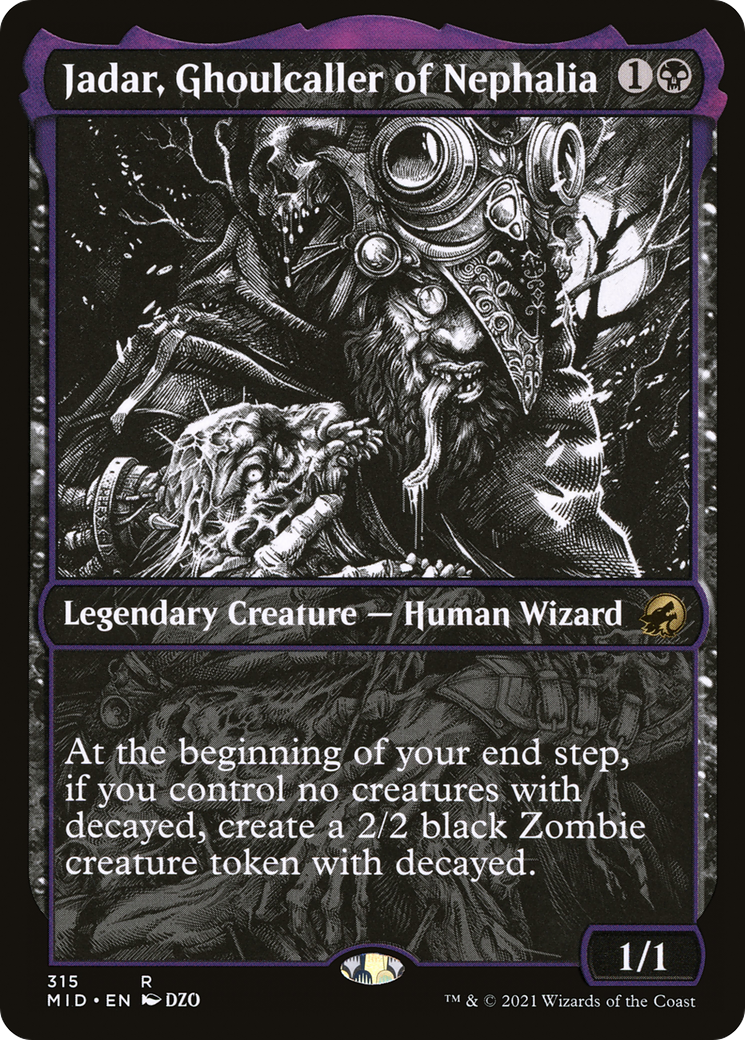 Jadar, Ghoulcaller of Nephalia (Showcase Eternal Night) [Innistrad: Midnight Hunt] | Black Swamp Games