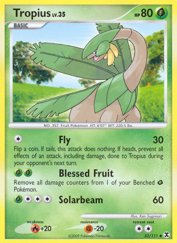 Tropius (52/111) [Platinum: Rising Rivals] | Black Swamp Games