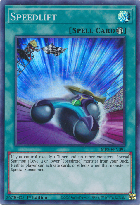 Speedlift [MP20-EN097] Super Rare | Black Swamp Games