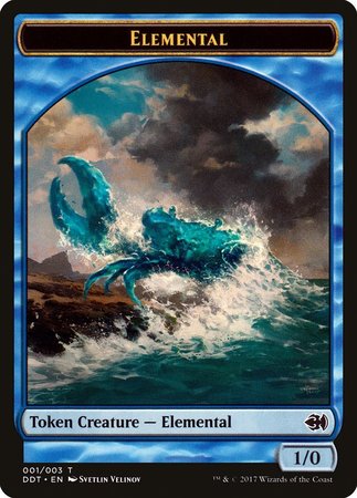 Elemental Token [Duel Decks: Merfolk vs. Goblins Tokens] | Black Swamp Games