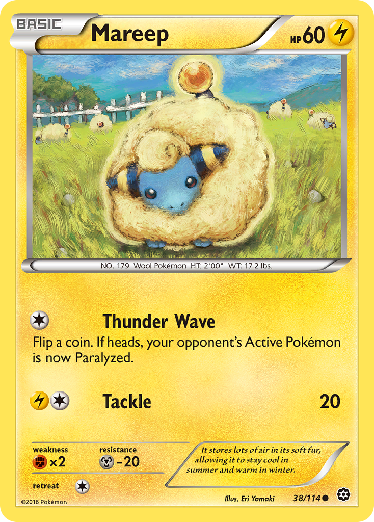 Mareep (38/114) [XY: Steam Siege] | Black Swamp Games