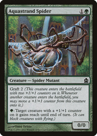 Aquastrand Spider [Commander 2011] | Black Swamp Games