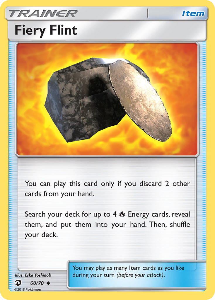 Fiery Flint (60/70) [Sun & Moon: Dragon Majesty] | Black Swamp Games
