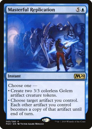 Masterful Replication [Core Set 2020 Promos] | Black Swamp Games