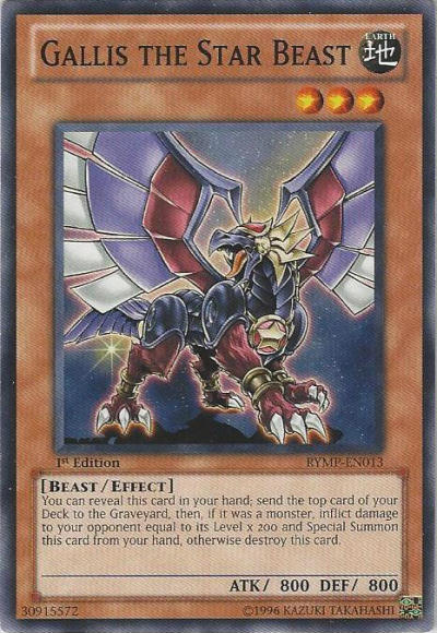 Gallis the Star Beast [RYMP-EN013] Common | Black Swamp Games