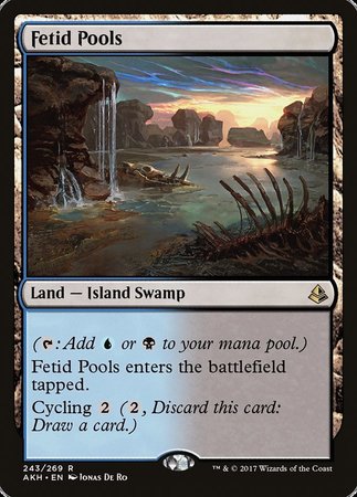 Fetid Pools [Amonkhet] | Black Swamp Games