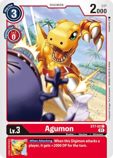 Agumon [ST7-02] [Starter Deck: Gallantmon] | Black Swamp Games