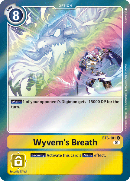 Wyvern's Breath [BT6-101] [Double Diamond] | Black Swamp Games