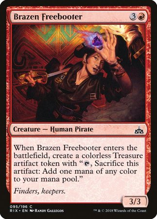 Brazen Freebooter [Rivals of Ixalan] | Black Swamp Games