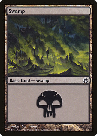 Swamp (241) [Scars of Mirrodin] | Black Swamp Games