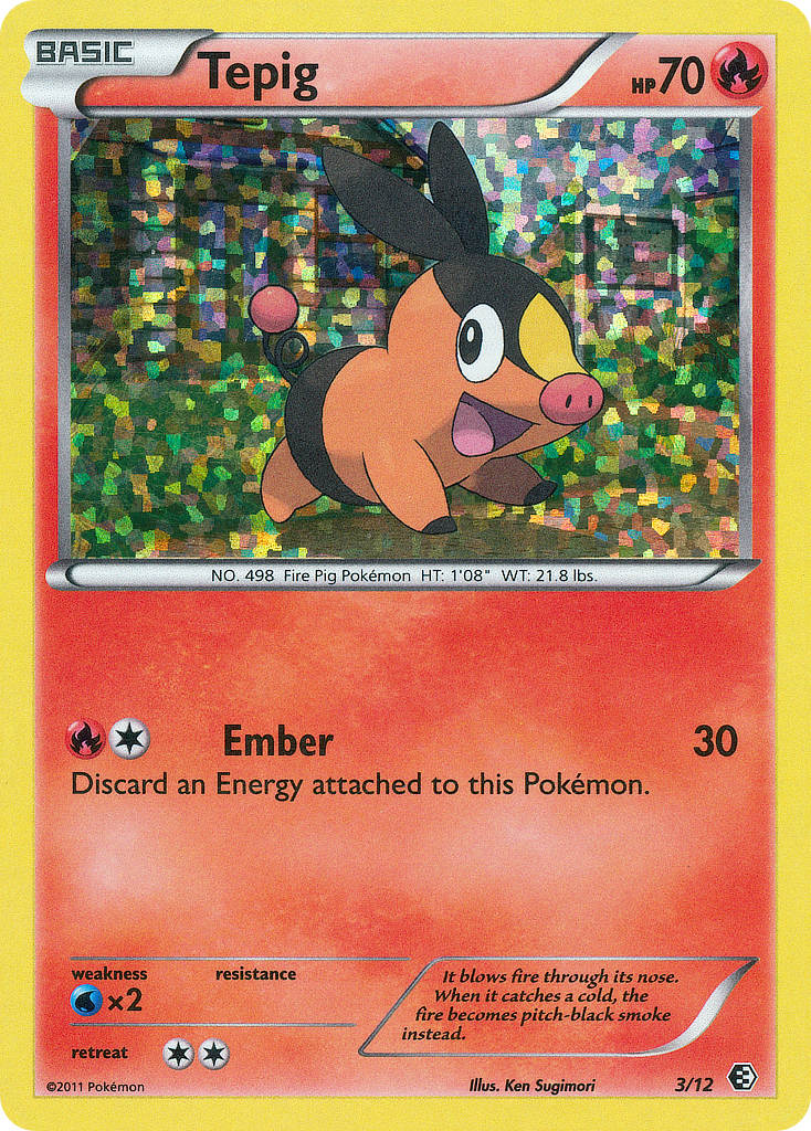 Tepig (3/12) [McDonald's Promos: 2011 Collection] | Black Swamp Games