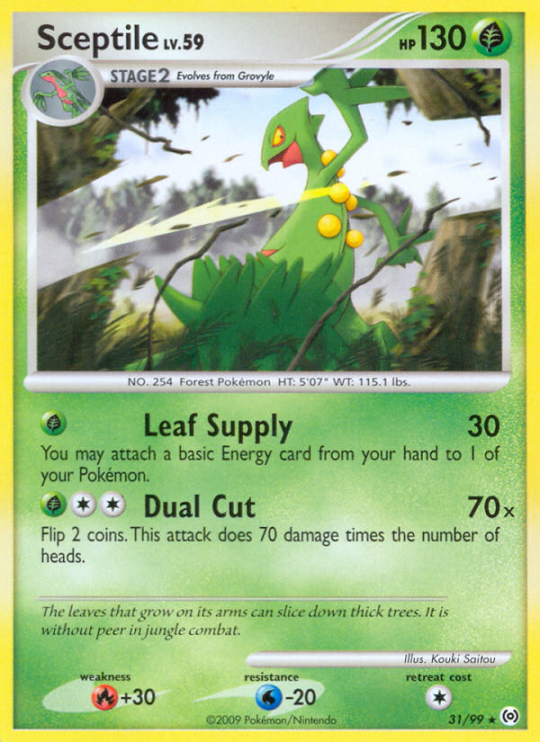 Sceptile (31/99) [Platinum: Arceus] | Black Swamp Games