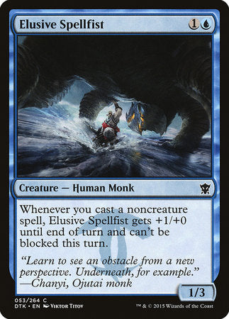 Elusive Spellfist [Dragons of Tarkir] | Black Swamp Games