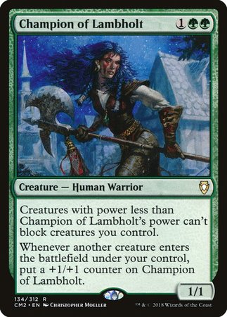 Champion of Lambholt [Commander Anthology Volume II] | Black Swamp Games