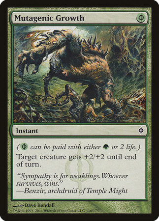 Mutagenic Growth [New Phyrexia] | Black Swamp Games