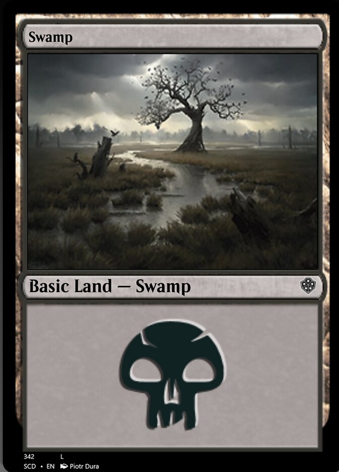Swamp (342) [Starter Commander Decks] | Black Swamp Games