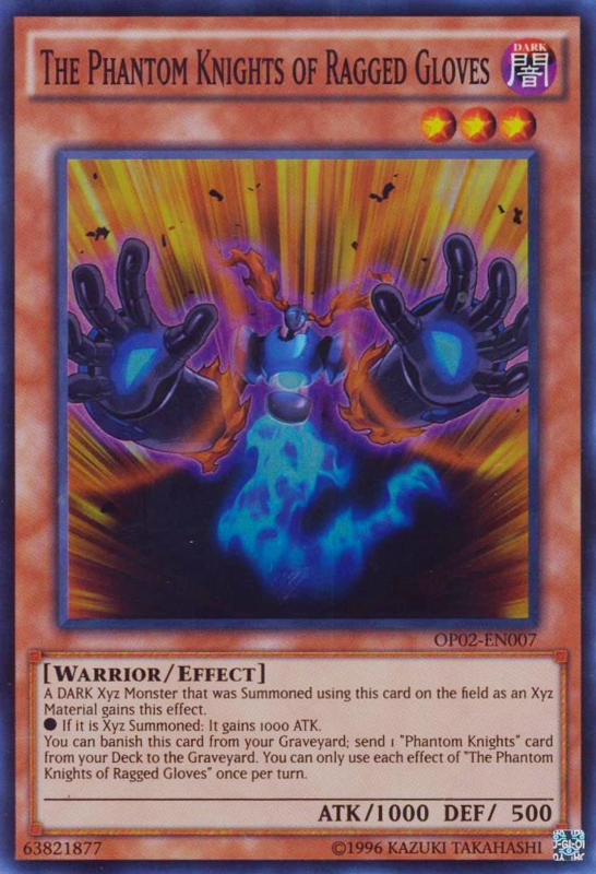 The Phantom Knights of Ragged Gloves [OP02-EN007] Super Rare | Black Swamp Games