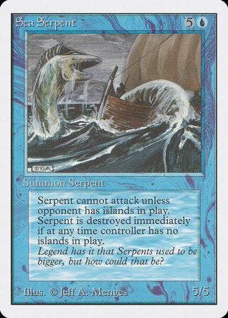 Sea Serpent [Unlimited Edition] | Black Swamp Games