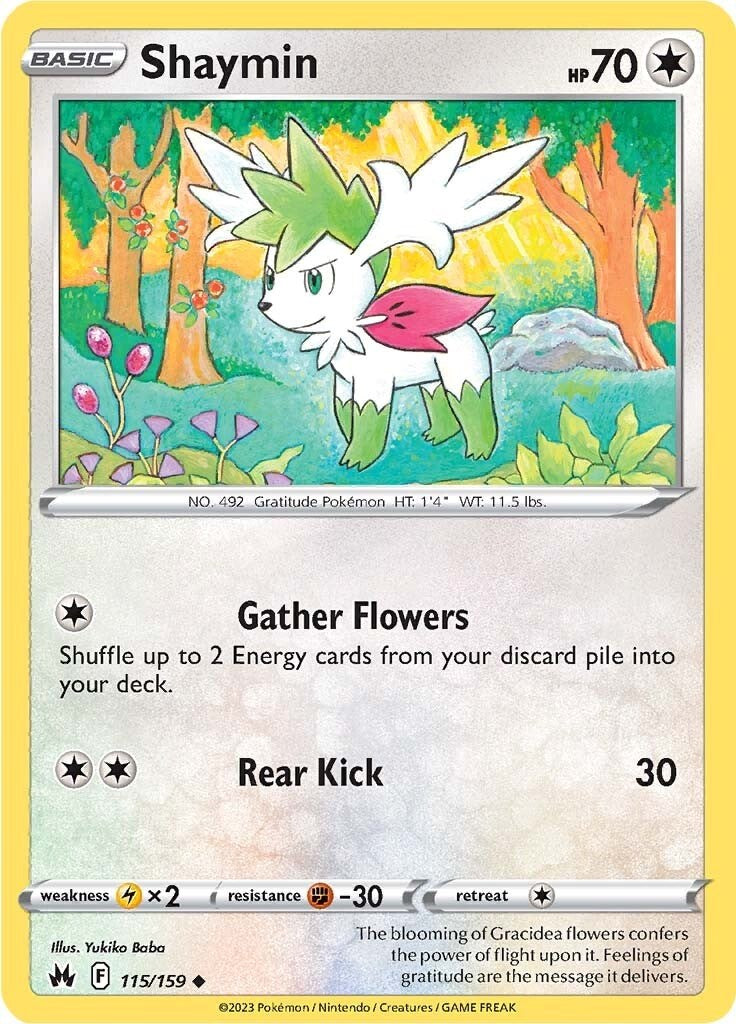 Shaymin (115/159) [Sword & Shield: Crown Zenith] | Black Swamp Games