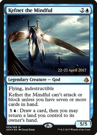 Kefnet the Mindful [Amonkhet Promos] | Black Swamp Games