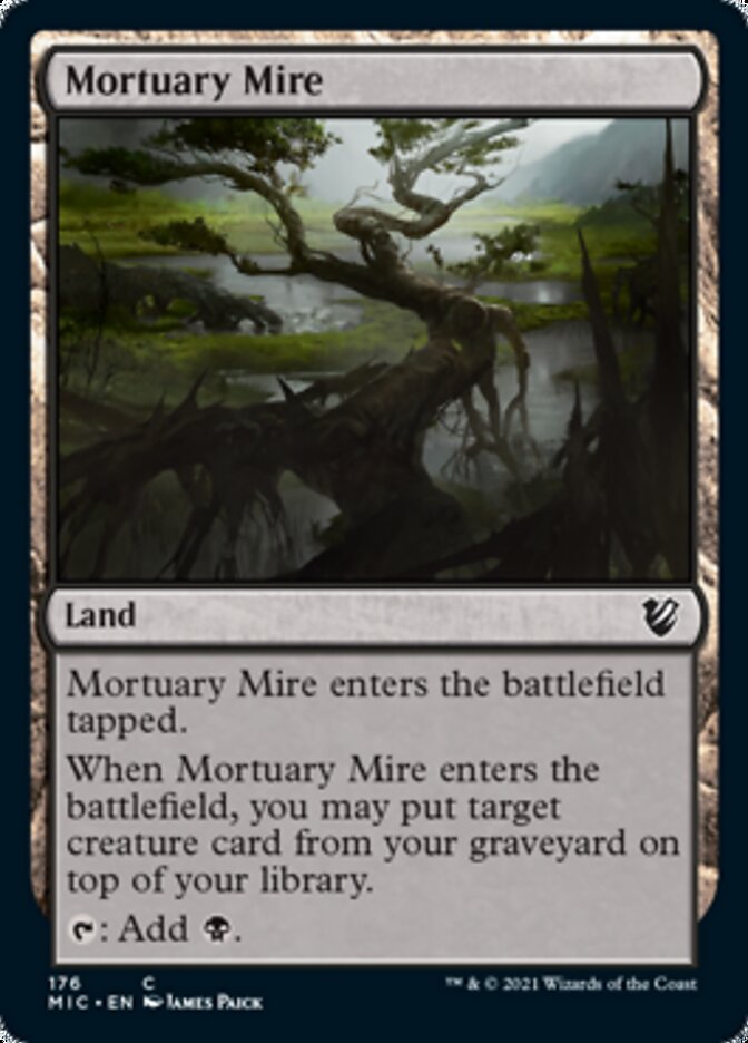 Mortuary Mire [Innistrad: Midnight Hunt Commander] | Black Swamp Games