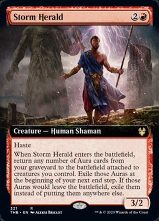 Storm Herald (Extended Art) [Theros Beyond Death] | Black Swamp Games