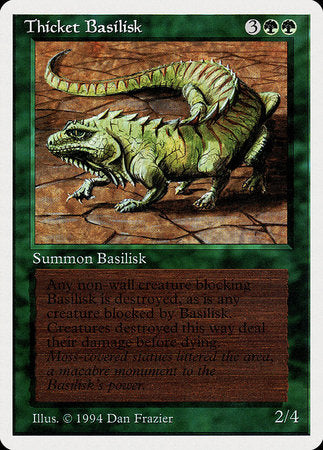 Thicket Basilisk [Summer Magic / Edgar] | Black Swamp Games