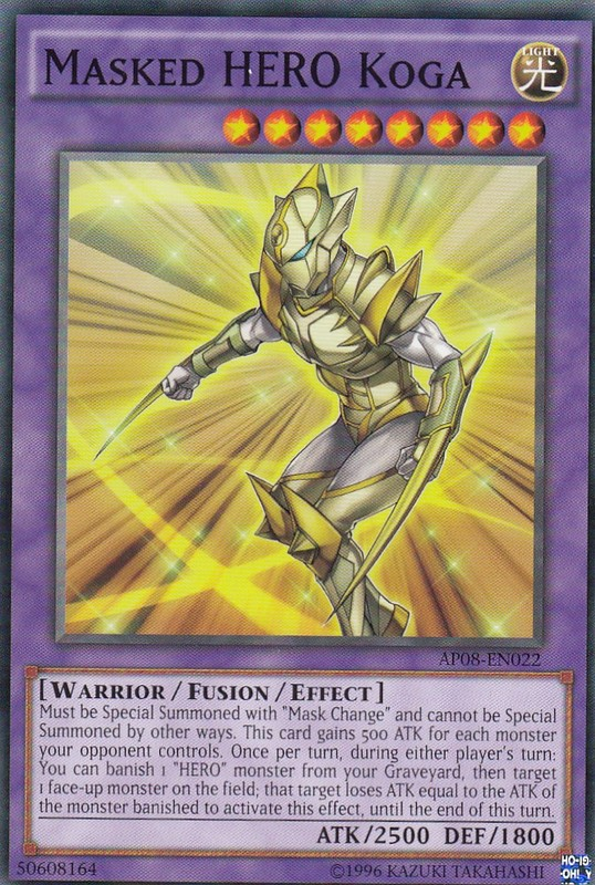Masked Hero Koga [AP08-EN022] Common | Black Swamp Games