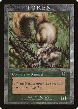 Squirrel Token (Odyssey) [Magic Player Rewards 2002] | Black Swamp Games