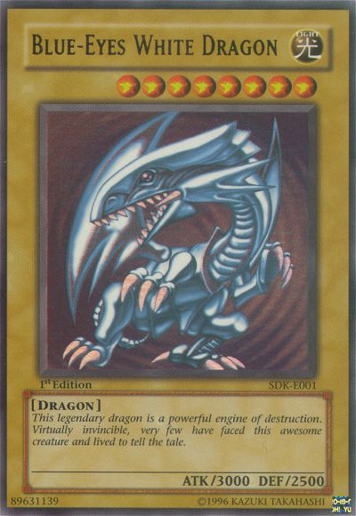 Blue-Eyes White Dragon [SDK-E001] Ultra Rare | Black Swamp Games