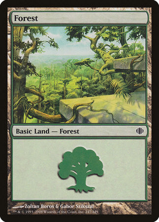 Forest (247) [Shards of Alara] | Black Swamp Games