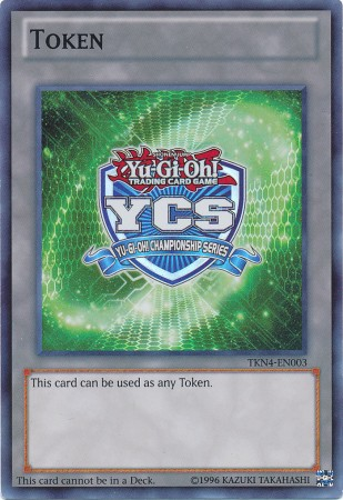 Yu-Gi-Oh Championship Series Token (Green) [TKN4-EN003] Super Rare | Black Swamp Games