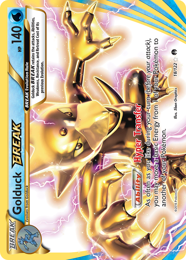 Golduck BREAK (18/122) [XY: BREAKpoint] | Black Swamp Games