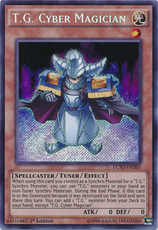 T.G. Cyber Magician [LC5D-EN205] Secret Rare | Black Swamp Games