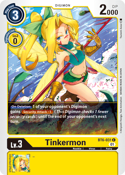 Tinkermon [BT6-031] [Double Diamond] | Black Swamp Games