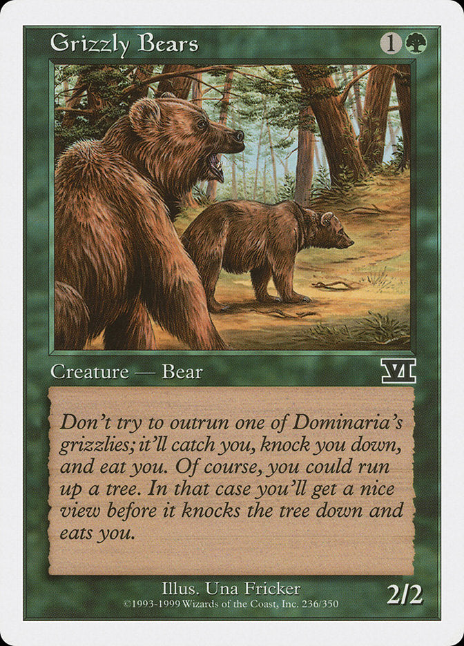 Grizzly Bears [Classic Sixth Edition] | Black Swamp Games