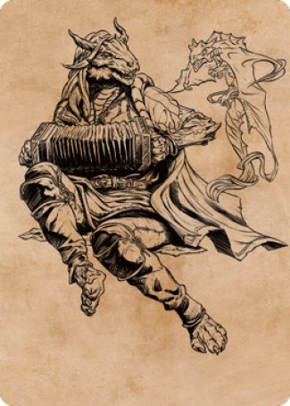 Korlessa, Scale Singer Art Card [Commander Legends: Battle for Baldur's Gate Art Series] | Black Swamp Games
