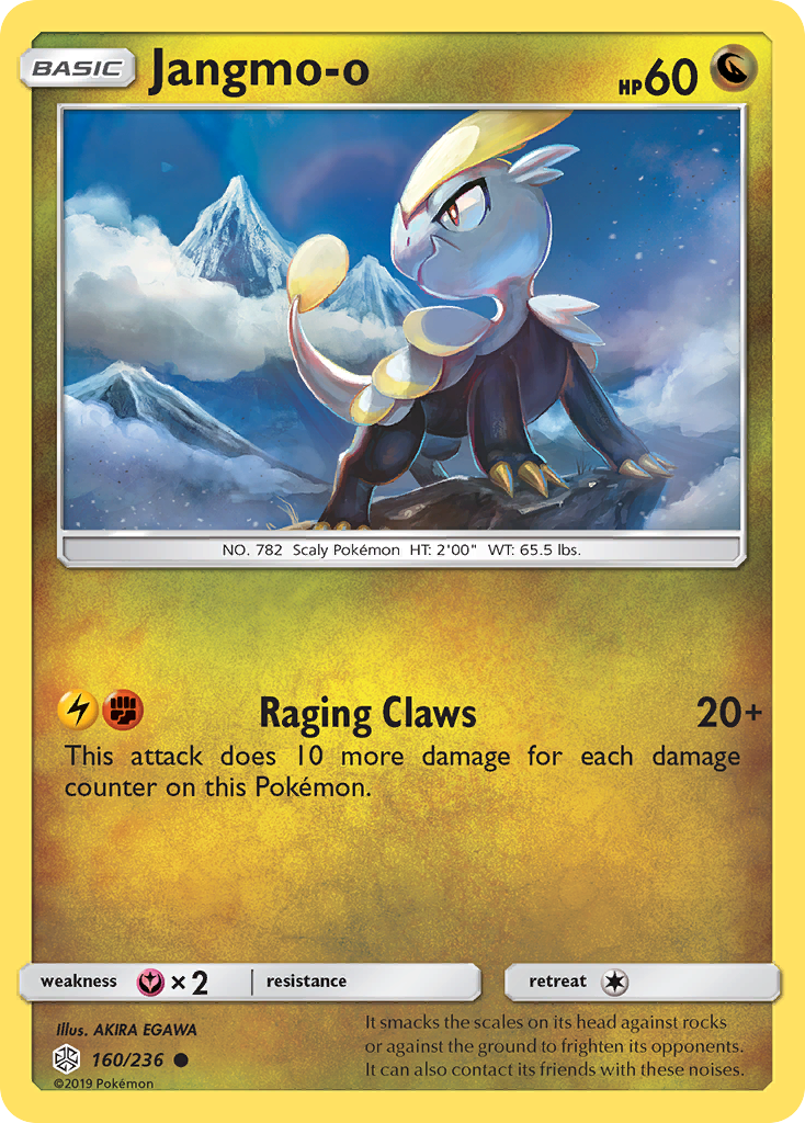 Jangmo-o (160/236) [Sun & Moon: Cosmic Eclipse] | Black Swamp Games