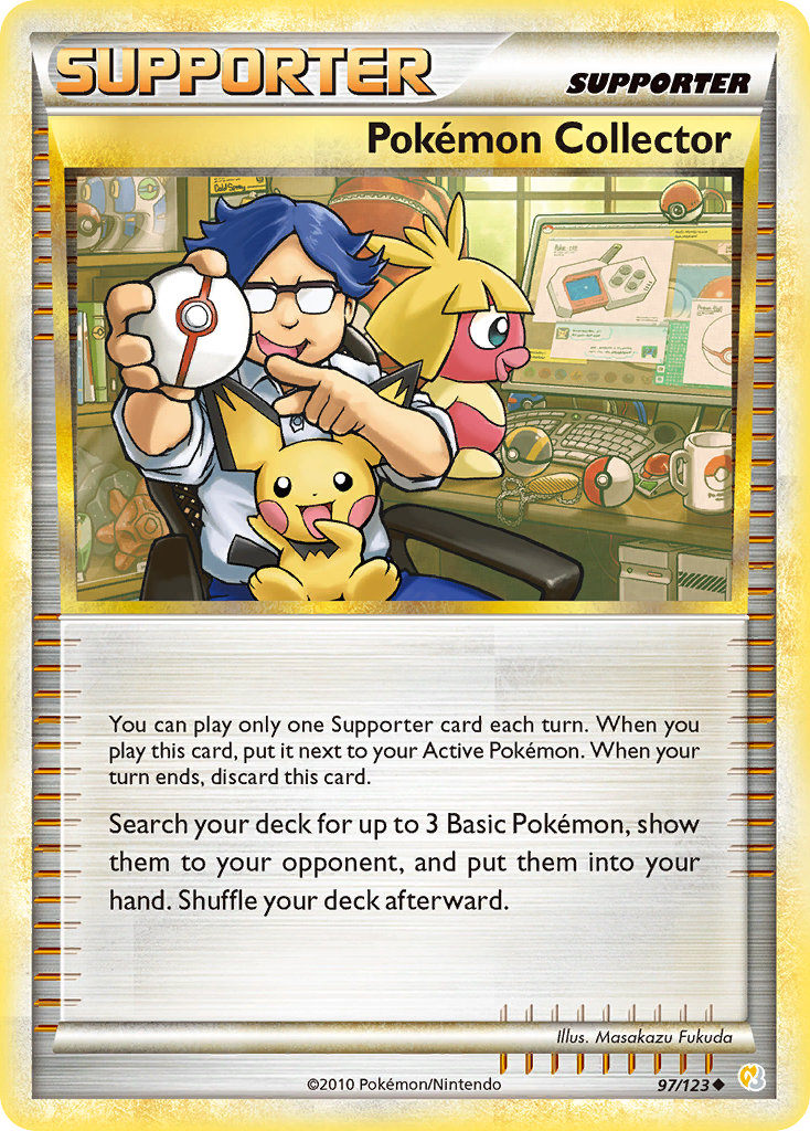 Pokemon Collector (97/123) [HeartGold & SoulSilver: Base Set] | Black Swamp Games