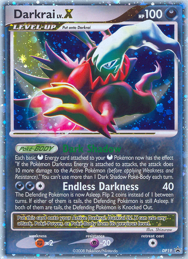 Darkrai LV.X (DP19) [Diamond & Pearl: Black Star Promos] | Black Swamp Games